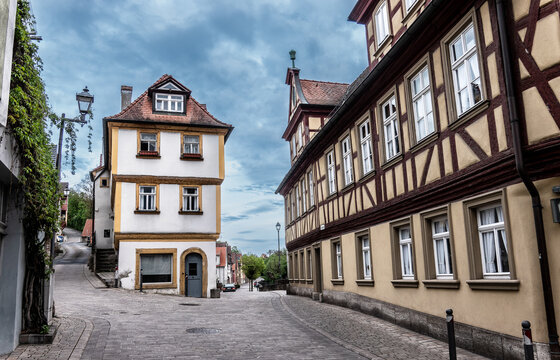 Marktbreit Malerwinkel old streets and houses, Germany