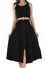 Women's dress shoot in the studio