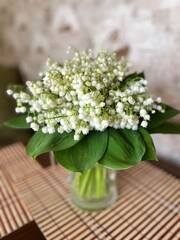 bouquet of lilies of the valley 