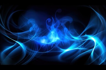 Blue smoke and light effects. Great for backgrounds, overlays, magic effects.