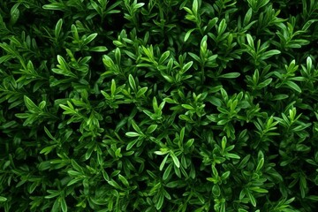 Obraz premium green leaves in the garden. leaves background. Generative AI