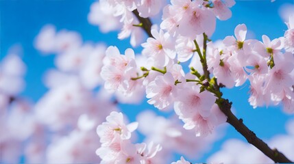 Cherry blossom in spring concept, Generative ai