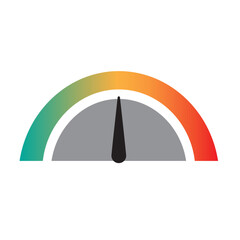 Speedometer Icon Illustration