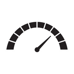 Speedometer Icon Illustration