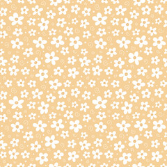 Floral textile pattern