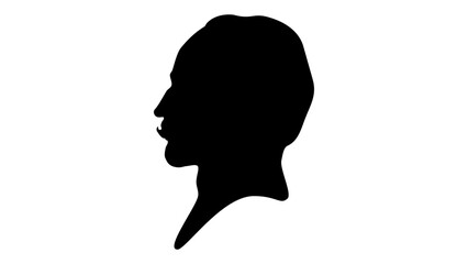 Edward Elgar silhouette