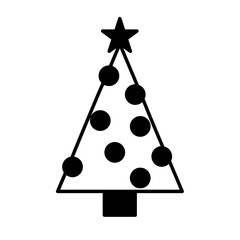 Christmas tree icon