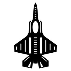 jet fighter, fighter plane isolated on white