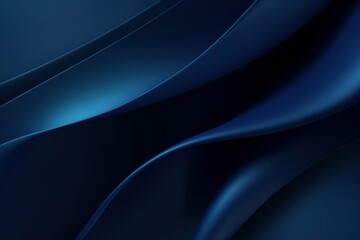 Abstract luxury gradient smooth dark blue background, Generative ai