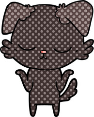 cute cartoon dog