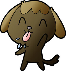 cute cartoon dog