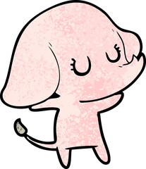 cute cartoon elephant