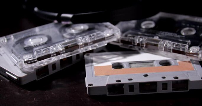 Cassette tape is a pre-digital era of sound recording technology.