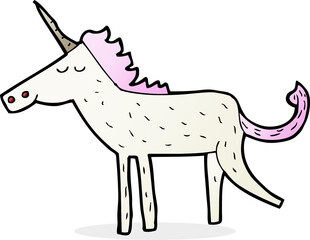 cartoon unicorn