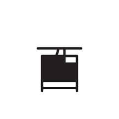 Zodiac Animal Chicken Solid Icon