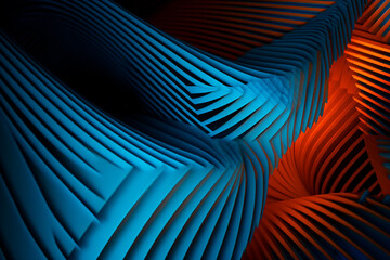 Generative ai. Abstract geometry pattern background,