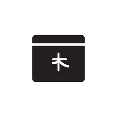 Browser Chinese Language Solid Icon