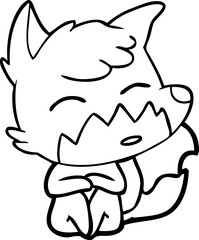 cartoon fox
