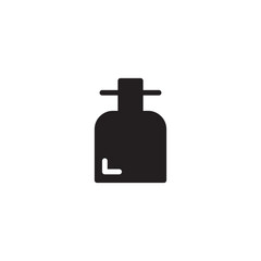 Beauty Shop Bottle Solid Icon