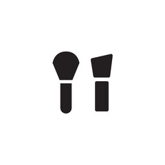 Brush Cosmetic Salon Solid Icon