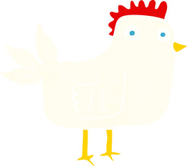 cartoon hen