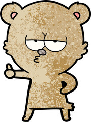 Obraz premium bear cartoon chraracter