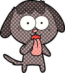cute cartoon dog