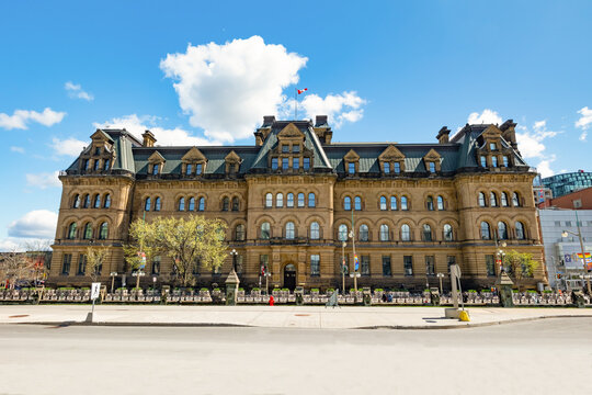 Image of the historic buildings of the capital of Canada. Ottawa.