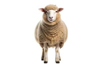 Türaufkleber sheep isolated on white background © Artwork Vector