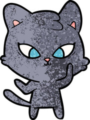 cute cartoon cat