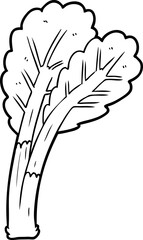 cartoon rhubarb
