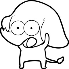 cute cartoon elephant