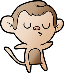 cartoon monkey