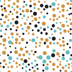 Vector abstract simple pattern for your game or background. Dots, spots and freckles