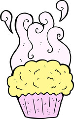 cartoon cupcake