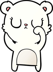 polar bear cartoon