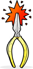 cartoon pliers