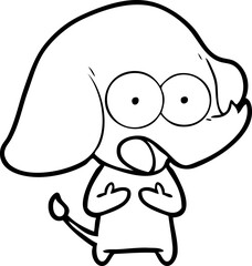 cute cartoon elephant