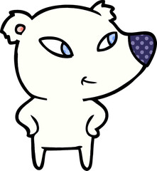 polar bear cartoon