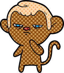 cartoon monkey