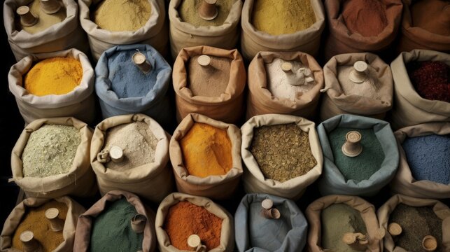 Exploring the uses of natural dyes and pigments is a journey into the realm of sustainable and environmentally friendly color. Generated by AI.