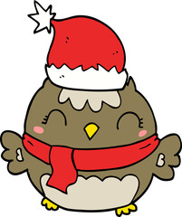 cute christmas owl