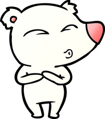 polar bear cartoon