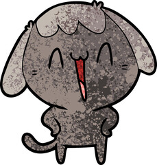 cute cartoon dog