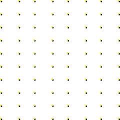 The screentone consists of yellow and black dots.