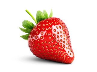 Strawberry isolated. Ai. Cutout on transparent