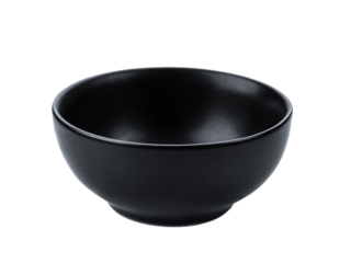 black bowl on transparent png