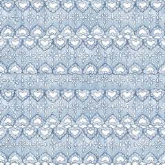 seamless pattern with lace. Hand drawn watercolor illustration, design for wedding, home comfort