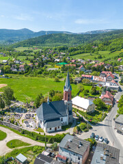 Karkonosze Mountains - the village of Miłków