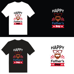 Happy Father's Day T-Shirt Design Template